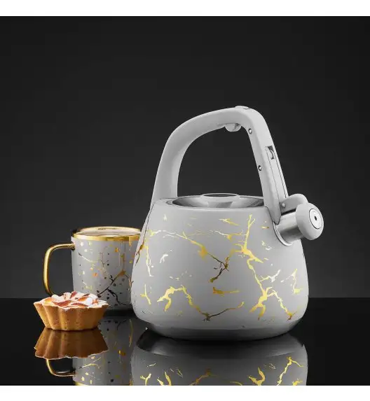 AMBITION | TOWER MARBLE CZAJNIK 2,3L (2,8L) SZARY IND