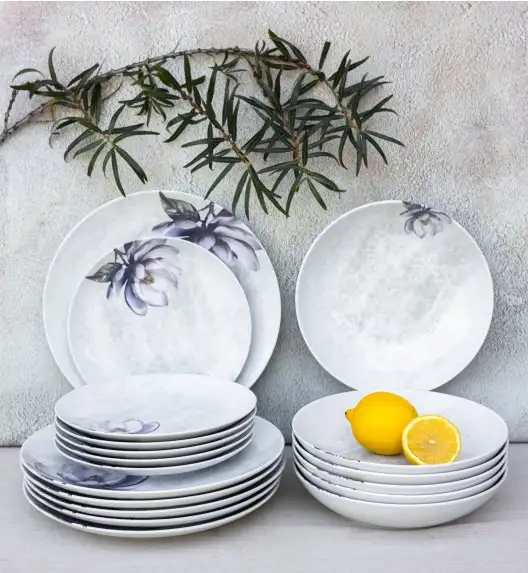 LUBIANA BOSS KERAJET MAGNOLIA 9218 Serwis obiadowy 36 el / 12 osób | 775KJ