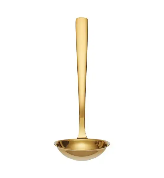 AMBITION PRATO Sztućce Chochla do zupy 26 cm LUZ / złota