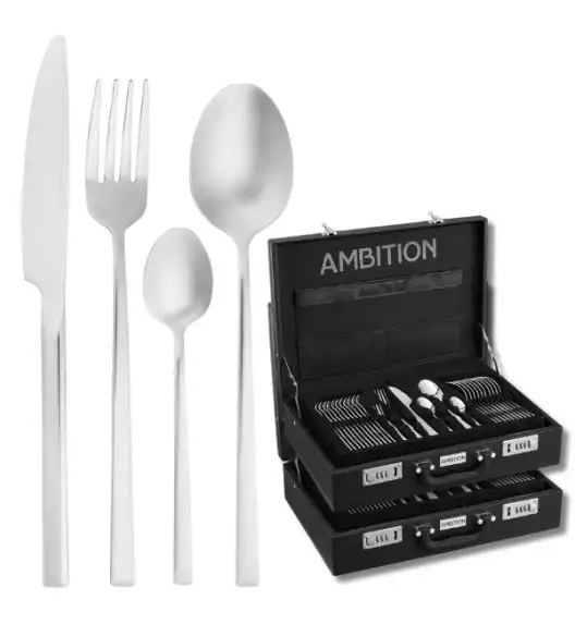 AMBITION | COMO KPL SZTUCCE 144 EL DLA 24 OS WALIZKA