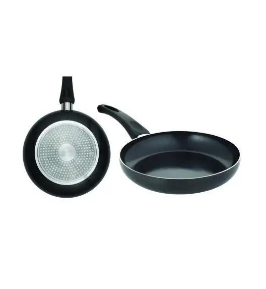 GERLACH AMBIENTE PLUS Komplet Garnki z pokrywkami 10 el + Patelnie Initial 20, 24, 28 cm / stal nierdzewna / indukcja