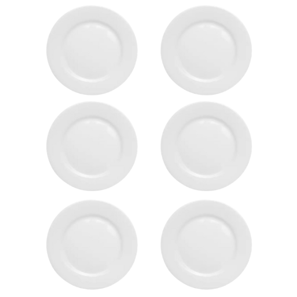 LUBIANA KASZUB/HEL 0234 - 12 SZT. - Talerz płytki 24 cm | porcelana