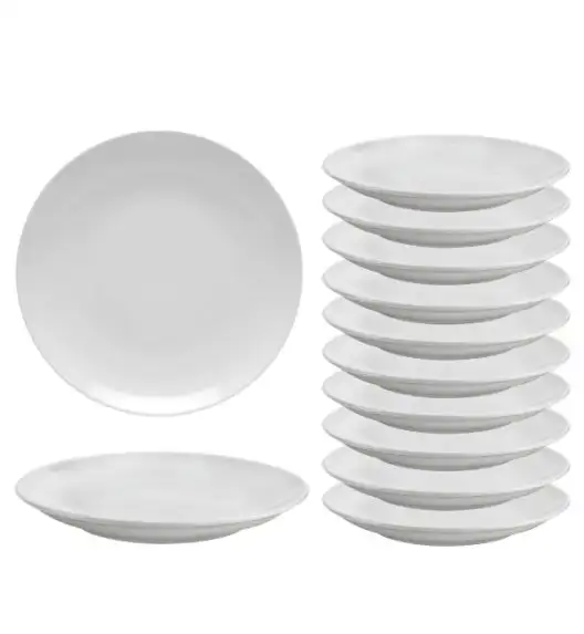 LUBIANA HOTEL BOSS 60x Talerz płytki 31 cm | biały | porcelana