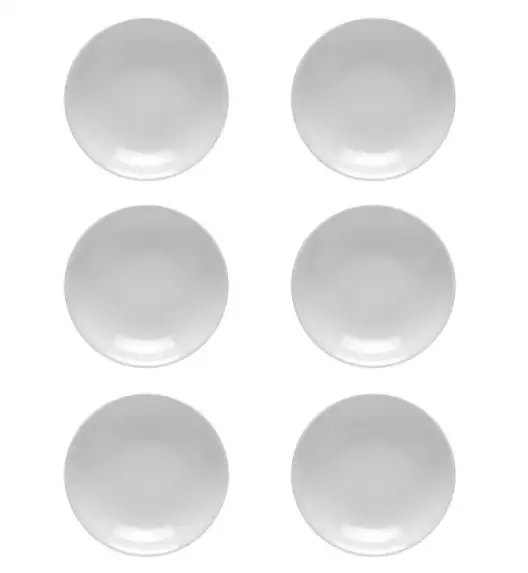 LUBIANA HOTEL BOSS 6x Talerz głęboki 23 cm | biały | porcelana