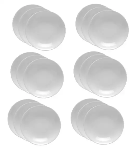 LUBIANA HOTEL BOSS 18x Talerz głęboki 23 cm | biały | porcelana