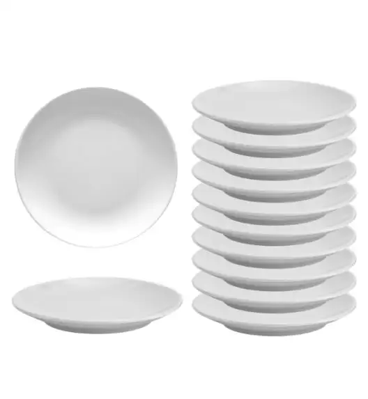 LUBIANA HOTEL BOSS 60x Talerz płytki 17 cm | biały | porcelana