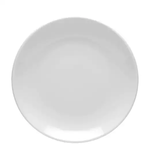 LUBIANA HOTEL BOSS Talerz płytki 23 cm | biały | porcelana