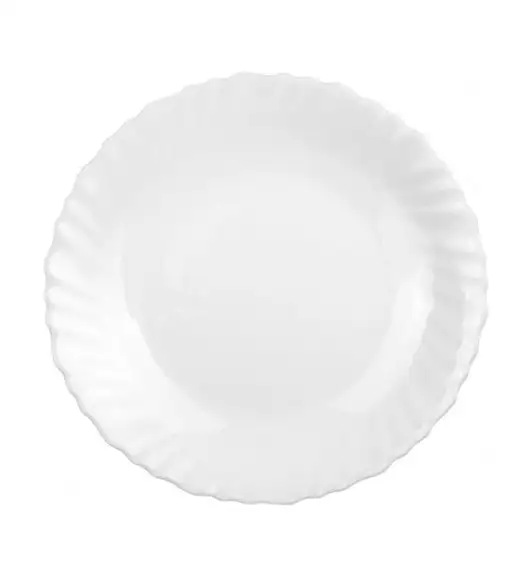 LUMINARC FESTON Talerz głęboki 23 cm biały / szkło hartowane