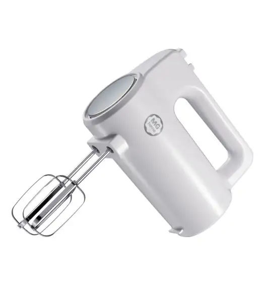 WYPRZEDAŻ! MG HOME Mikser ręczny z pojemnikiem 400W / biały