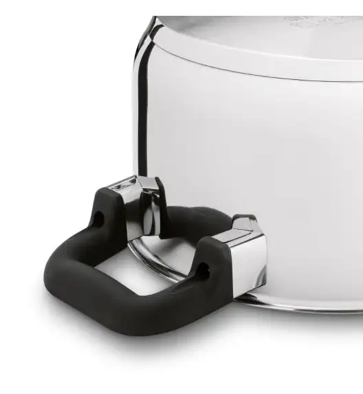 STARKE PRO SFERA Komplet 3 garnków z pokrywkami / stal nierdzewna 