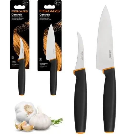FISKARS CONTROL+ Komplet 2 noży / japońska stal nierdzewna