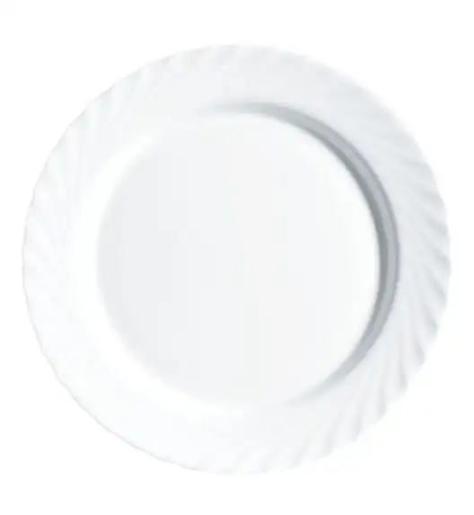 LUMINARC TRIANON Talerz płytki do serwowania półmis okrągły 31 cm / szkło hartowane