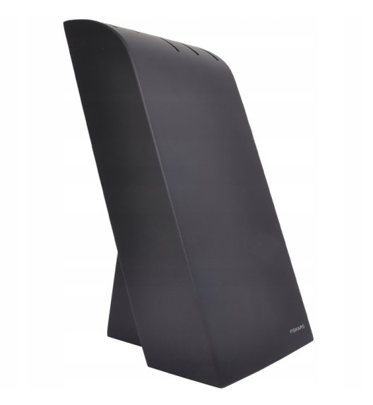 FISKARS CONTROL 1073023 Zestaw 5 noży kuchennych w czarnym bloku + Ostrzałka Essential