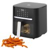 WYPRZEDAŻ! MG HOME Frytownica beztłuszczowa z okienkiem 6,5 l air fryer / 1600 W / 12 programów