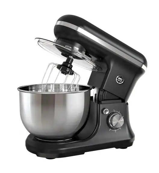 WYPRZEDAŻ! MG HOME Mikser planetarny 5 l z misą i 3 końcówkami / 1200 W / 5 funkcji