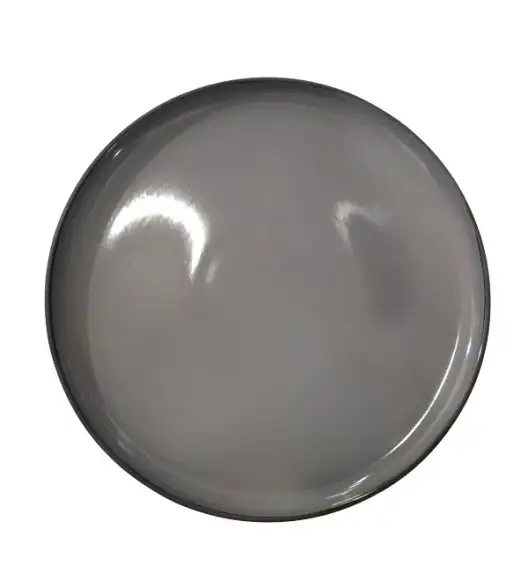 WYPRZEDAŻ! VERLO TIME Talerz płaski 26 cm / ciemny szary / porcelana