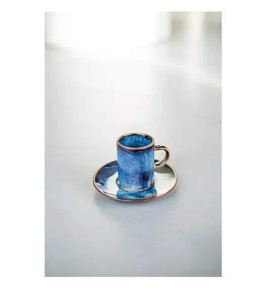 VERLO DEEP BLUE Spodek 15 cm do filiżanki do kawy i bulionówki