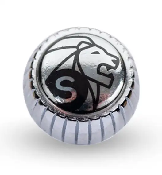 WYPRZEDAŻ! PEUGEOT Nakrętka błyszcząca do młynków - sól / chrom