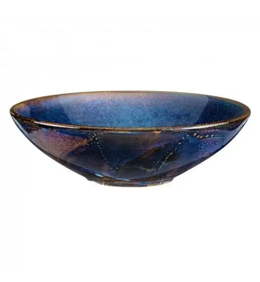 WYPRZEDAŻ! VERLO DEEP BLUE Talerz głęboki / salaterka 23,5 cm / porcelana