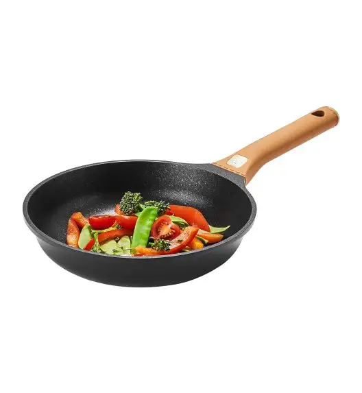 AMBITION | CAMEL PATELNIA 24 CM Indukcja powłoka Qualum Basic Stone non-stick