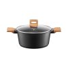 AMBITION | CAMEL GARNEK 4,2 L Pokrywka 24 CM Indukcja powłoka Qualum Basic Stone non-stick