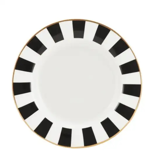 AMBITION | RIBS TALERZ DESEROWY 19 CM / porcelana