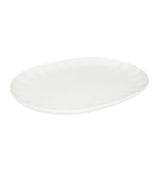 AMBITION | LIGNE PÓŁMISEK 36 CM BIAŁY / porcelana