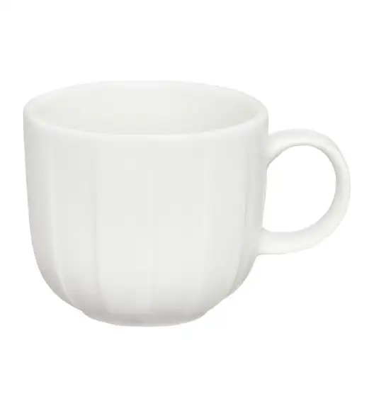 AMBITION | LIGNE FILIŻANKA 220 ML BIAŁY / porcelana