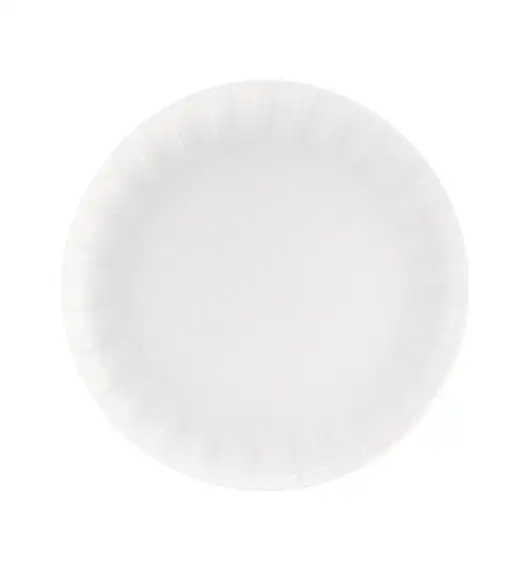 AMBITION | LIGNE TALERZ OBIAD 26 CM BIAŁY / porcelana