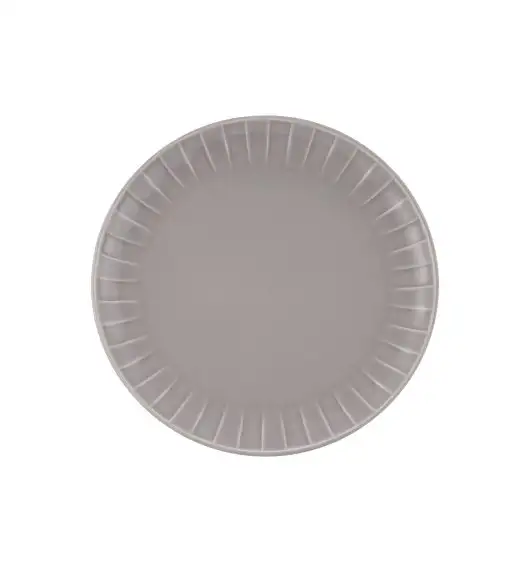 AMBITION | LIGNE TALERZ DESER 21 CM SZARY / porcelana