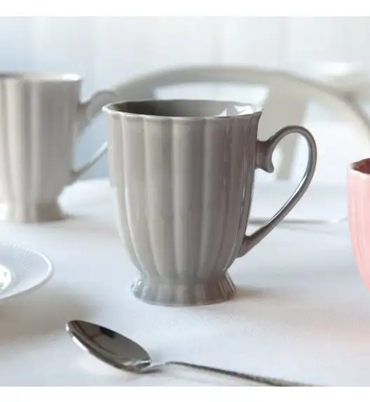 AMBITION | CURLY KUBEK 310 ML SZARY