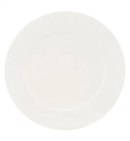 AMBITION | CURLY TALERZ OBIAD 27 CM BIAŁY