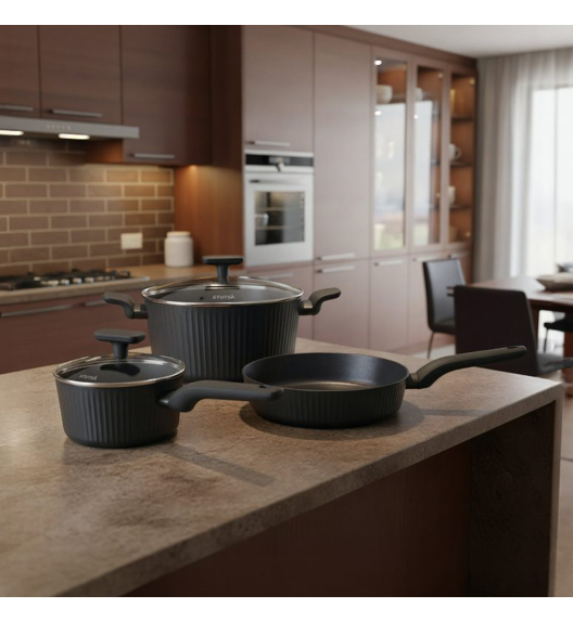 STUTSA VARMA Patelnia 28 cm HeatRing / nieprzywierająca powłoka non stick