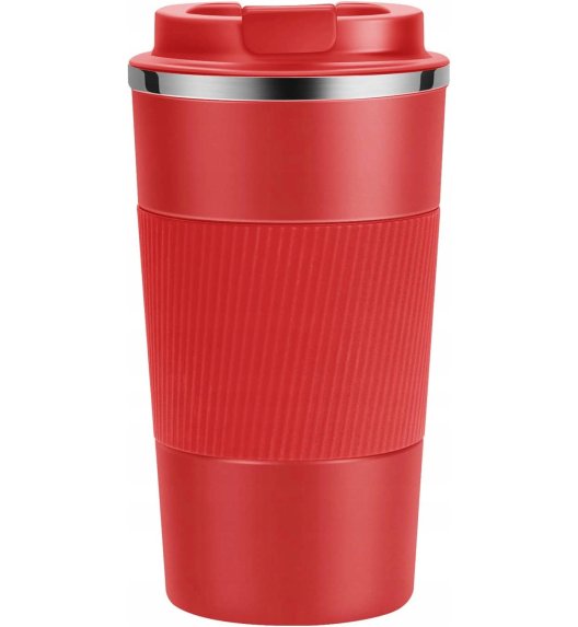 KAIA HOME | Kubek termiczny 510 ml antypoślizgowy / czerwony