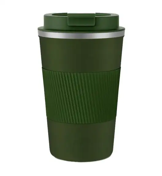 KAIA HOME | Kubek termiczny 380 ml antypoślizgowy / zielony