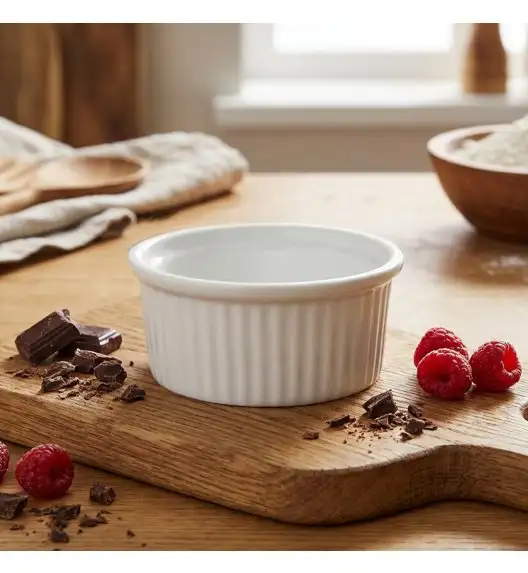 KAIA HOME BASIC Naczynie do serwowania zapiekania czarka ramekin dipówka do sosów 100 ml / ceramika