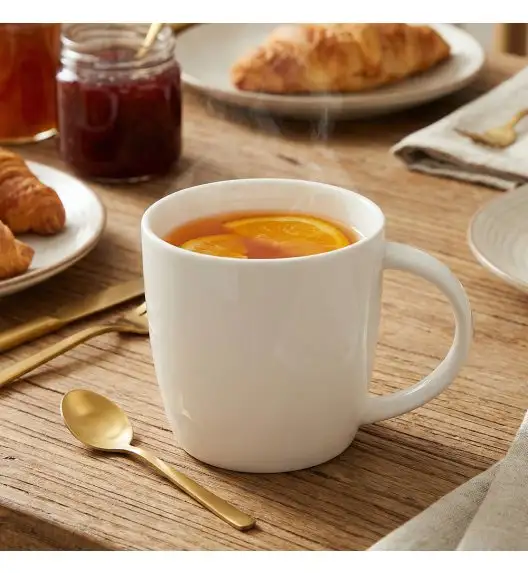 KAIA HOME AURA Kubek duży jumbo 650 ml / ceramika ecru