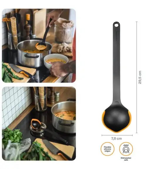 FISKARS FUNCTIONAL FORM 1079965 Łyżka wazowa 30 cm / tworzywo sztuczne