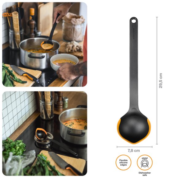 FISKARS FUNCTIONAL FORM 1079965 Łyżka wazowa 30 cm / tworzywo sztuczne