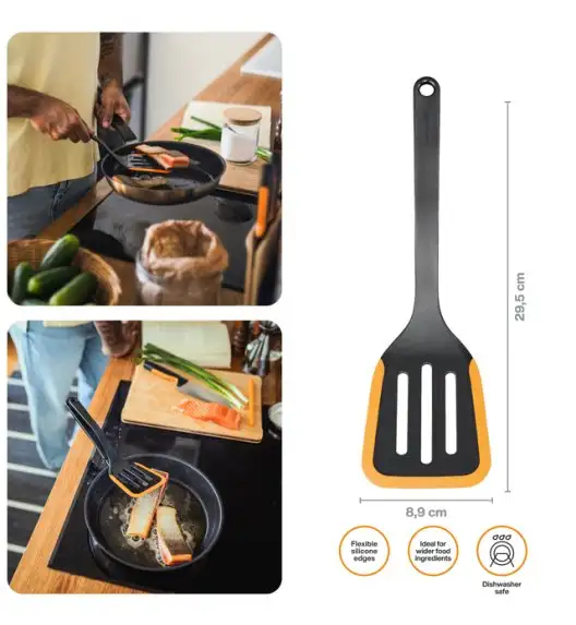 FISKARS FUNCTIONAL FORM 1079964 Szpatuła do przewracania 29,5 cm / tworzywo sztuczne