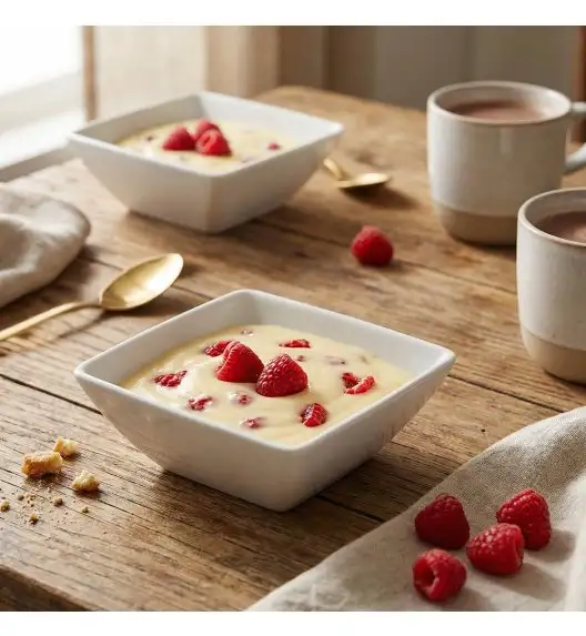 KAIA HOME FRAME Miska kwadratowa 12 cm / 300 ml ceramika