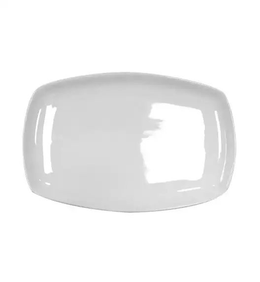 KAIA HOME BASIC Półmis prostokątny 29,5x19,5 cm biały / ceramika