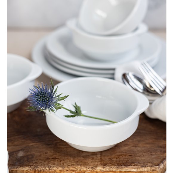 LUBIANA CORONA 0612 Bulionówka 300 ml bez spodka | biała porcelana 