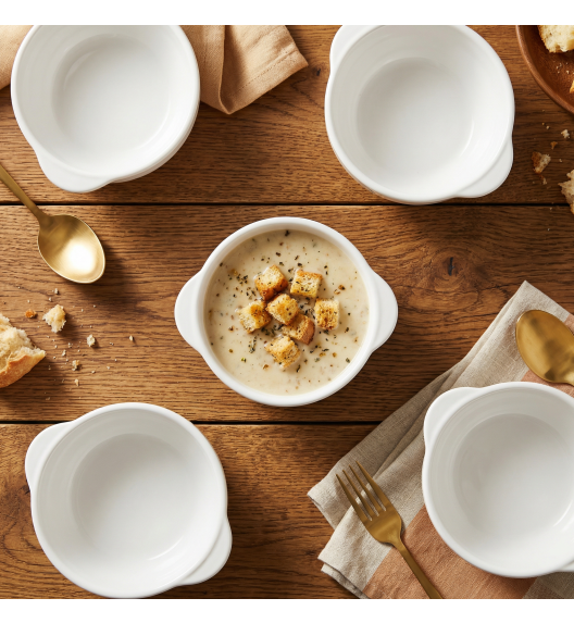 LUBIANA CORONA 0612 Bulionówka 300 ml bez spodka | biała porcelana 