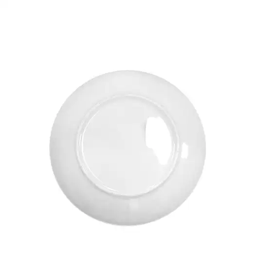 KAIA HOME BASIC Talerz deserowy 19 cm / biała ceramika