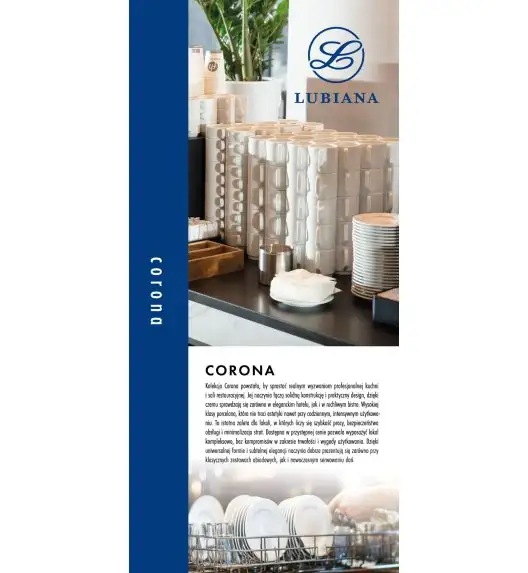 LUBIANA CORONA 0478 Miska/salaterka 14 cm x 12 sztuk | biała porcelana