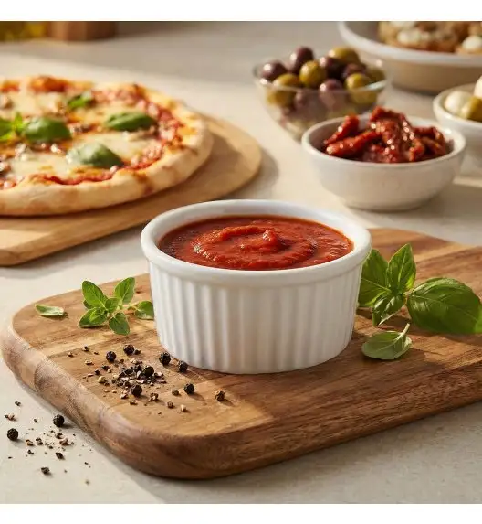 KAIA HOME BASIC CZARKA KOKILKA NACZYNIE RAMEKIN DIPÓWKA DO SOSÓW DIPÓW 50 ML 60 SZTUK