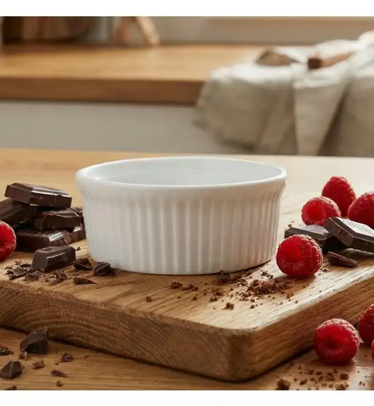 KAIA HOME BASIC Naczynie do zapiekania czarka ramekin 200 ml 6 sztuk / ceramika