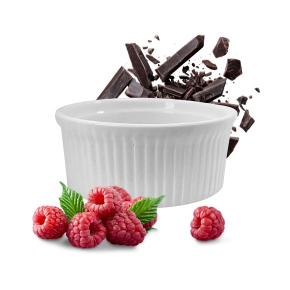 KAIA HOME BASIC Naczynie do zapiekania czarka ramekin 200 ml 60 sztuk / ceramika