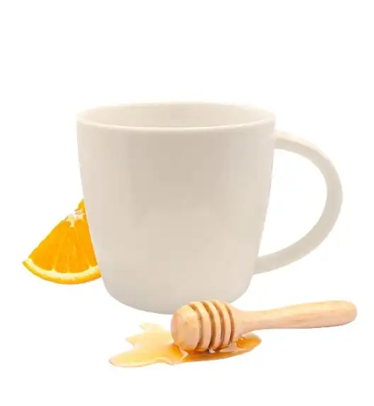 KAIA HOME AURA Kubek duży jumbo 650 ml 6 sztuk / ceramika ecru